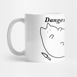 Dangerous Fat Cat Mug